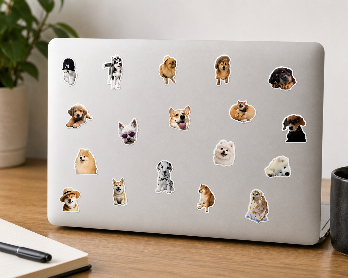Funny Dog Stickers