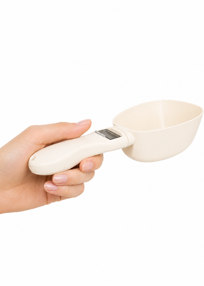 Digital Pet Food Measuring Scoop & Scale with LED Display