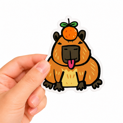 Cute Capybara Stickers
