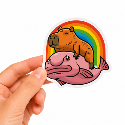 Cute Capybara Stickers