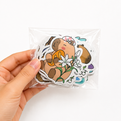Cute Capybara Stickers