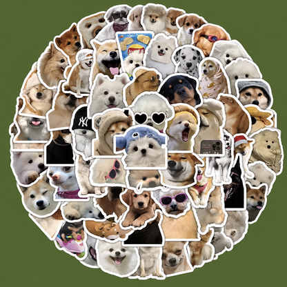 Funny Dog Stickers