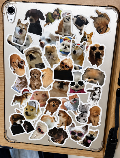 Funny Dog Stickers