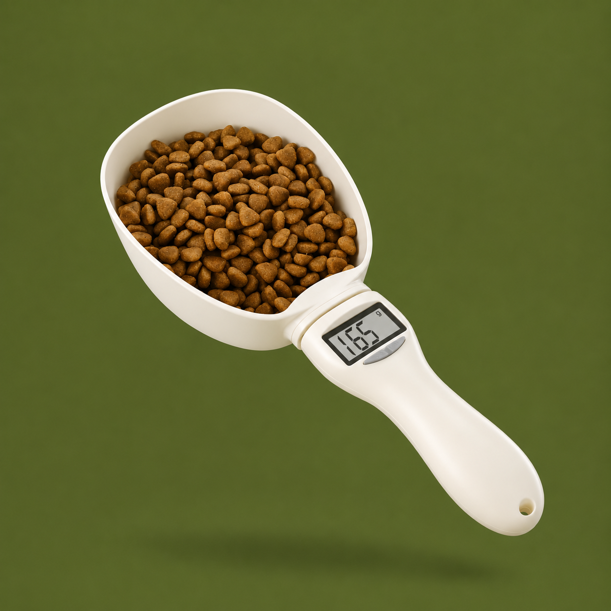 Digital Pet Food Measuring Scoop & Scale with LED Display